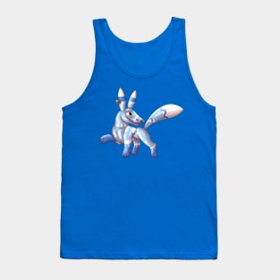 Pinartic Pretztail: Sky Blue Tank Top